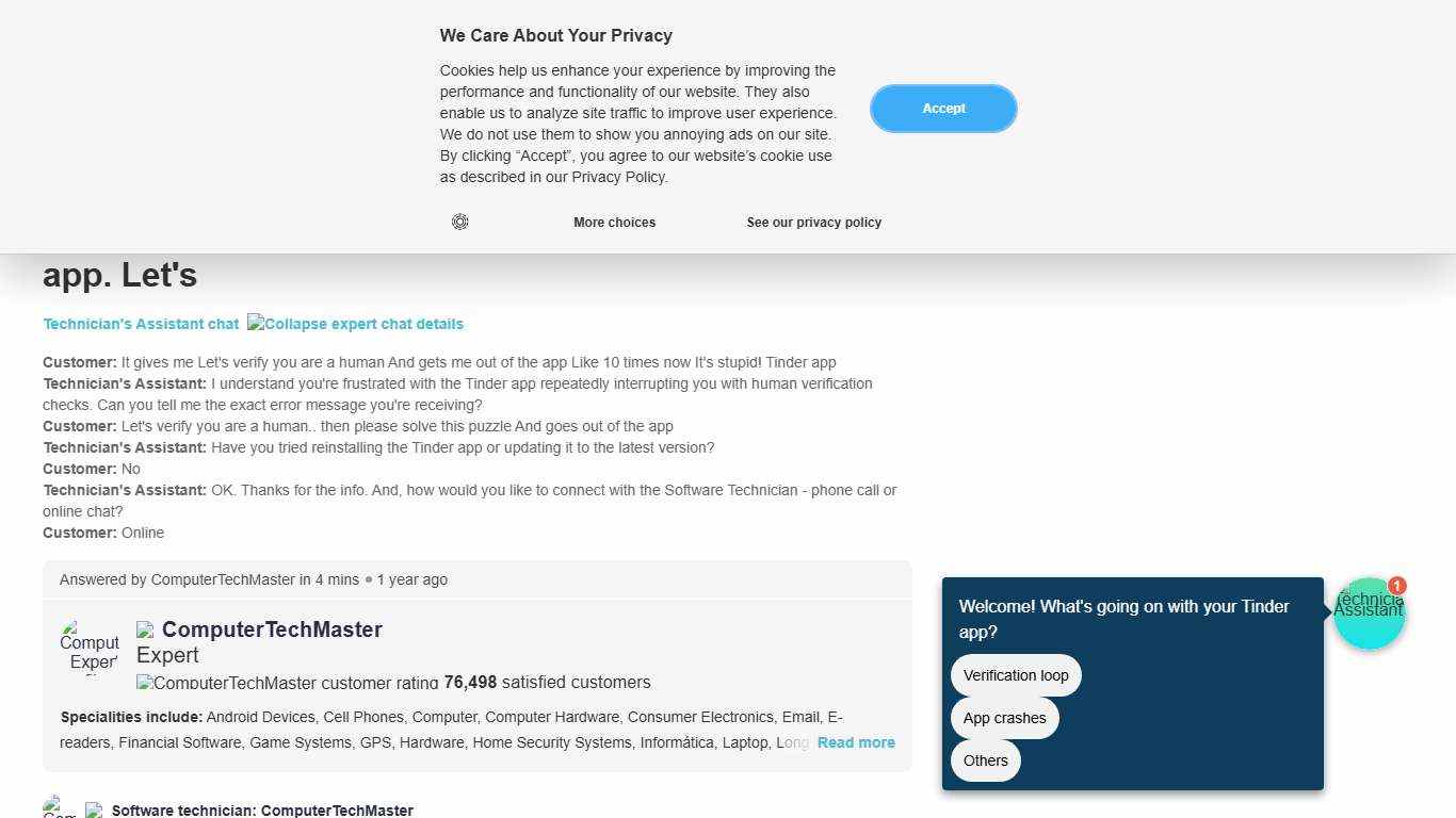 Fix Tinder Verification & App Crashes Q&A Guide
