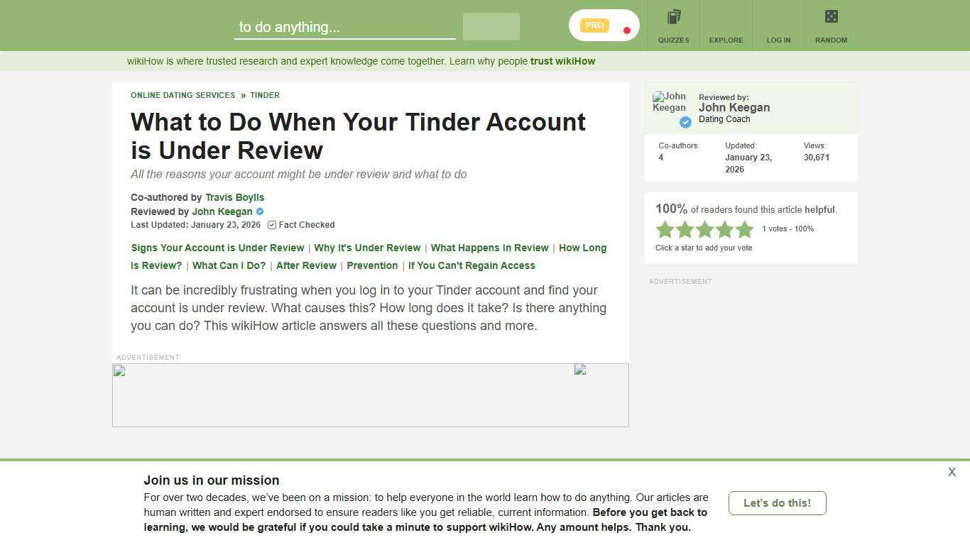 Tinder Account Under Review? What It Means & What to Do